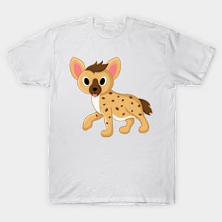 Animal Zoo Adorable Hyena Cute Africa T-Shirt